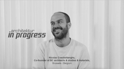 Nicolas Coeckelberghs | BC architects | "transforming excavated earth into building materials"