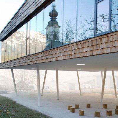 Kindergarten-Kinderkrippe der röm. kath. Pfarre | Haus im Ennstal | Foto: KREINERarchitektur ZT GmbH